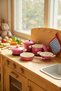 11 Piece Pink Enamel Pot Pan Set - 6