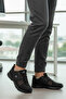 Mn-6796 Black Men's Comfort Casual Sneaker Shoes
