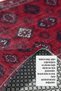 Burgundy Cherry Antique Chenille Carpet Rug Runner Non-Slip Washable Living Room Kitchen Hallway - 5