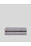 Premium Waffle 2-Piece Bath Towel Set 100% Cotton, Ultra Soft, Absorbent, Quick Drying, Bohemian, Minimalist