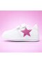 Light Soft Pink Star Decorated Girls' Sports Shoes Sneaker