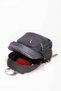 5-Compartment Luxury Crinkle Waterproof Fabric High School and Middle School Backpack + Monkey Keychain Gift - 6