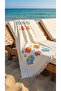 100% Cotton 4 Layer Muslin Fabric Beach Towel / Peshtemal / Bath / Hammam Towel 90 X 190 cm - 3