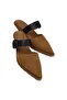 K201898 Anita Leather Semi Open Brown Women's Shoes - 2