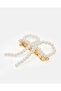 Women Pearl Bow Hair Clip - 2
