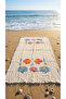 100% Cotton 4 Layer Muslin Fabric Beach Towel / Peshtemal / Bath / Hammam Towel 90 X 190 cm - 2
