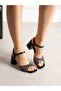 Marci̇ Black Heeled Women's Shoes