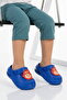 Cobalt blue Eva Lightweight Flexible Unisex Children's Sabo Slippers 2316 B-P - 2