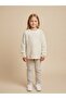 Girl's Openwork Patterned Stylish Knitwear Design Blouse - 4