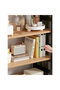 4 Layer Modern Multifunctional Bookshelf with Wall Mounted and Floor Standing Design 120 CM - 4