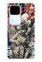 Vivo V30 Compatible Angel Collage Pattern Transparent Phone Case