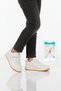 White Unisex Children's Sports Shoes with Gps Tracking Feature Follow F