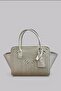 Amalfi Wicker Weave Bag with Leather Detailing, Stylish Daily Handbag