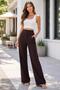 Lycra Knitted Pants with Pipe Leg Pockets, Original Pattern, Domestic Production - 4