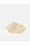 Women Ivory Satin Scrunchie - 2