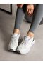 Chunky White Women's Sneakers - 3