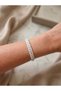 White Ceramic & 316L Steel Bracelet with Pin Adjustable Minimal Stylish Premium Design - 2