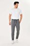 Men's Cotton Zippered Pocket Sweatpants Anthracite M. 5431-A - 2