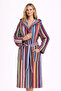 100% Cotton - Yarn Dyed Hooded Unisex Bathrobe - Very High Quality - Eco-Tex Certified - 5