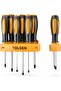 7 Piece Go Through Screwdriver Set with Stand - 8