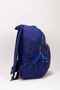 5-Compartment Luxury Crinkle Waterproof Fabric High School and Middle School Backpack + Monkey Keychain Gift - 4