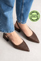 Mooien - 5cm Women's Heeled Shoes Skin Brown