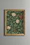 Leaf and Flower Pattern - Vintage Patterned Frame - Thin Model