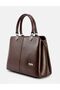 Women's Cross Strap Soft Leather Shoulder Bag - 2