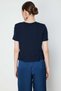 Collared Blouse with Stone Detail and Padding - 5