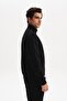 Ar-Ma Men's Full Zipper Sweatshirt Unprinted Basic Fleto Pocketed High Collar Knitted Fabric Regular Fit 70% Pa - 4