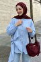 Baby Blue Shirt with Bow