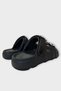 Comfortable Sole Fan Team Detailed Summer Children's Sandals Black - 4