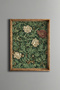 Leaf and Flower Pattern - Vintage Patterned Frame - Thin Model