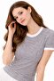Women's Striped Crew Neck T-Shirt
