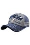 Unisex Vintage Black Rebel Embroidered Adjustable Baseball Cap Hat - 4