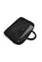 15-16 Inch Laptop Bag Nylon Fabric with Metal Triangle Logo Shoulder Strap Black - 5