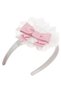 Girl's Embroidered Floral Evening Dress Tulle Event Dress & Hair Accessory – Set of 2 Ages 3-4-5-6-7 36395Pr - 5