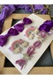 Special Clip Set for Baby Girls, 8 Pieces (Contains 4 Pairs of Buckles as Shown in the Image) - 2