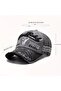 Unisex Vintage Black Rebel Embroidered Adjustable Baseball Cap Hat - 8