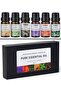 Pure Essential Oil Set, Therapeutic Grade Water Soluble Aromatherapy Oils