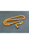 Hayyani Masterpiece Signed Hand-Stamped German Invoice Clasp Amber