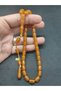 Hayyani Masterpiece Signed Hand-Stamped German Invoice Clasp Amber - 4
