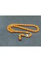 Hayyani Masterpiece Signed Hand-Stamped German Invoice Clasp Amber - 3