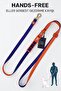 Hands-Free Hands-Free Travel Strap 2 Cm- Multifunctional- with Double Safety Hooks- Luxury Series