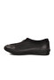 Black Genuine Leather Women's Casual Shoes Z534 Z - 2
