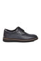 Navy Blue Lace-Up Men's Casual Shoes 192 m