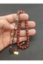 Zeyn Usta's Work Silver Necklace with Amber Pendant - 5