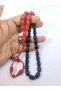 Junaid Hasan Masterpiece 12 Layers of Antique Model Crimped Amber Wrapped in Silk - 4