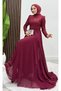 Sima Pullu Abiye Bordo - 3