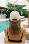 Women's Hat with Vintage Effect |   Vintage Washed Cotton Baseball Cap |   Daily Use Adjustable - 3